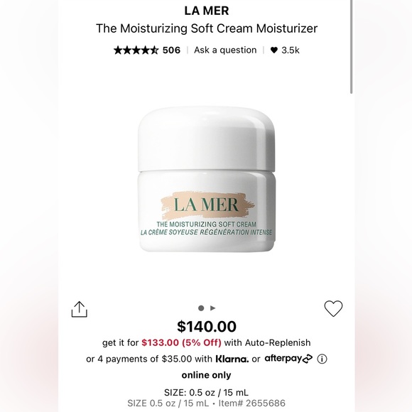 La Mer Eye & Face set - Picture 2 of 5